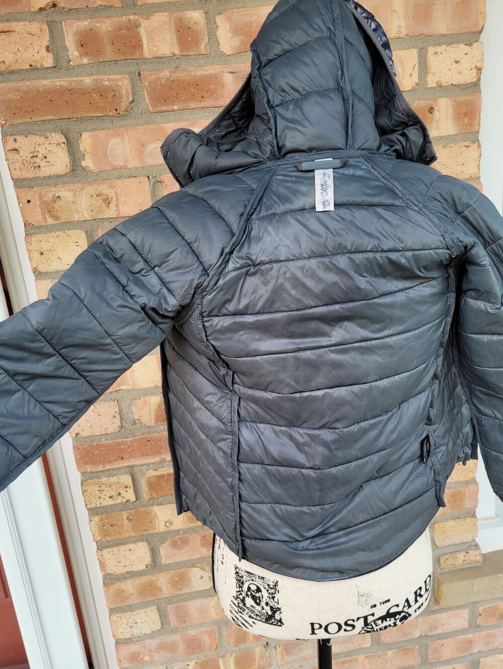 All in Motion 3M Thinsulate Silver Kids S Pewter Quilted Mediumweight Jacket - Picture 8 of 13